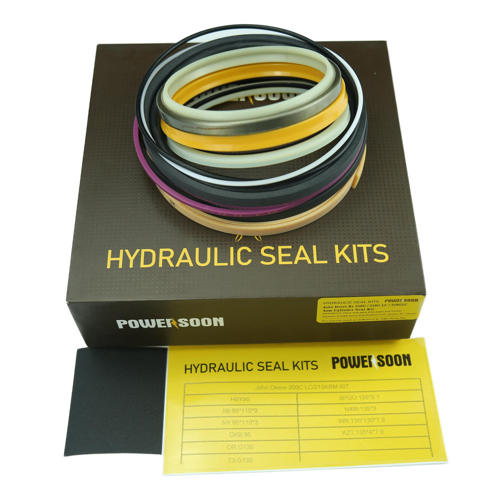 John Deere 210G/210GLC ARM Cylinder Seal Kit