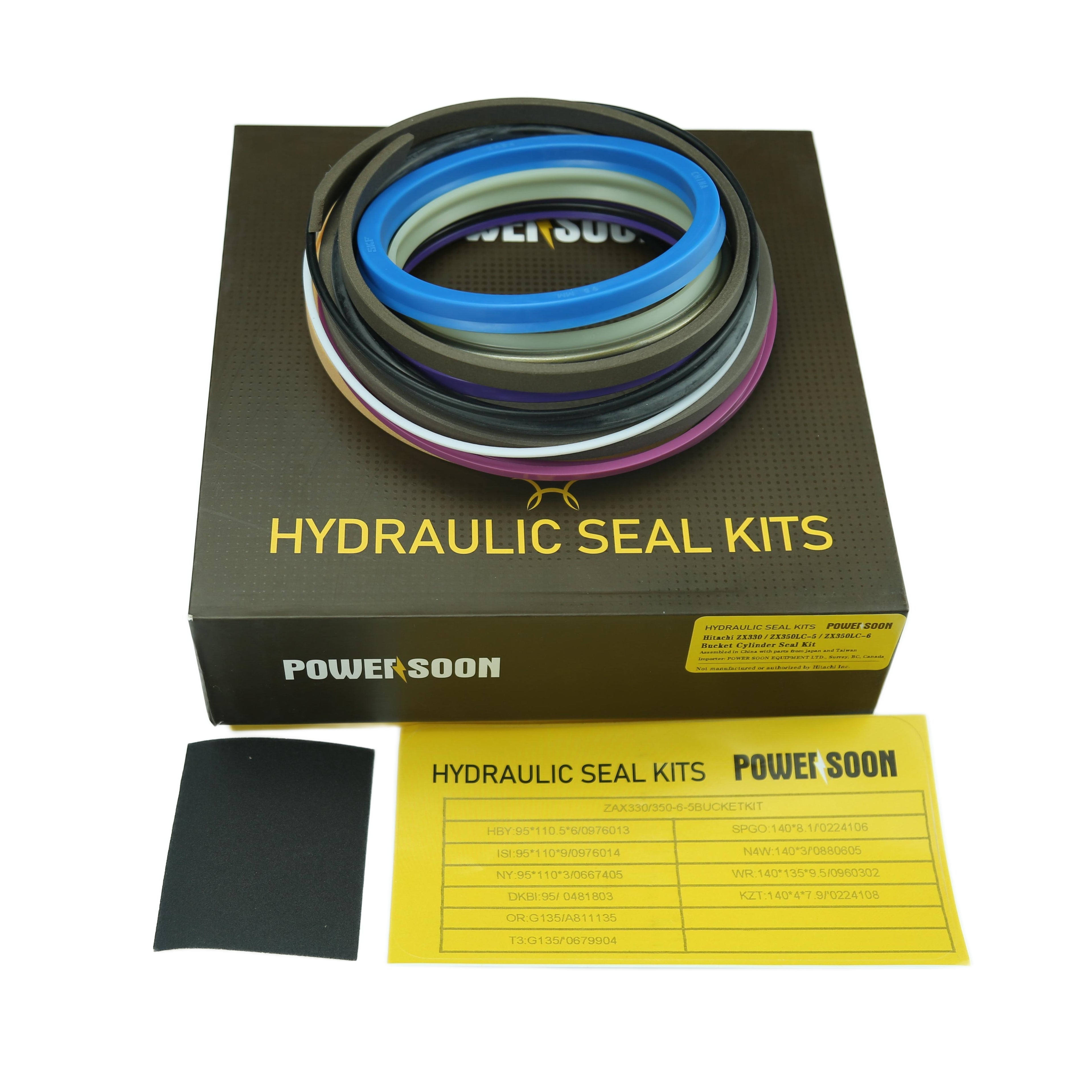 ZX 330/350LC-5/350LC-6 BUCKET Cylinder Seal Kit