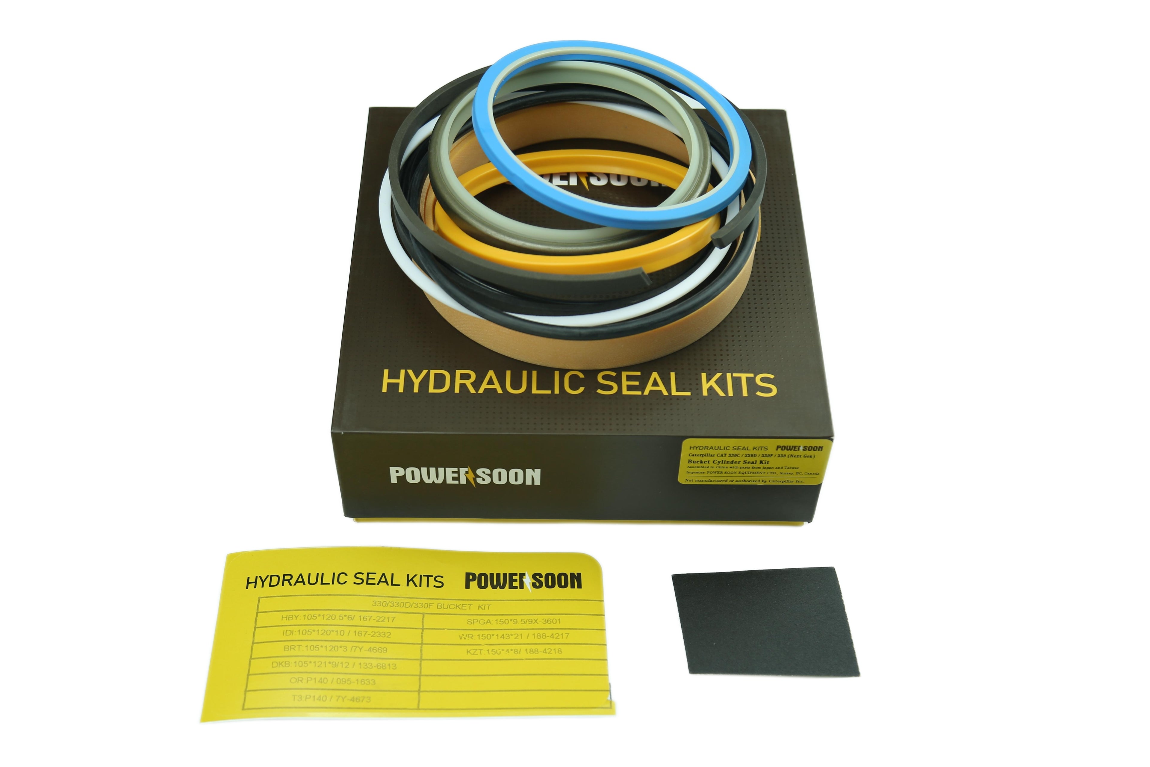 CAT 330C/330D/330F/330(NEXT GEN) BUCKET Cylinder Seal Kit