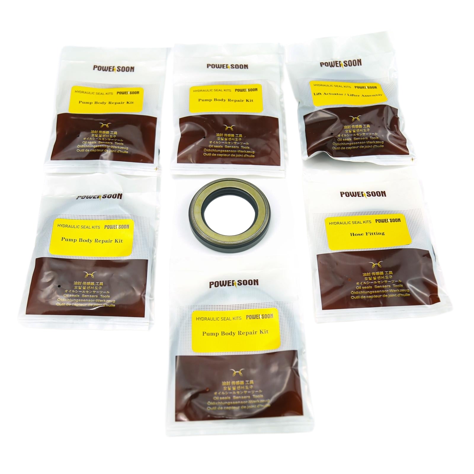 Kawasaki K3V112DT/2388 Hydraulic Pump Seal Kit