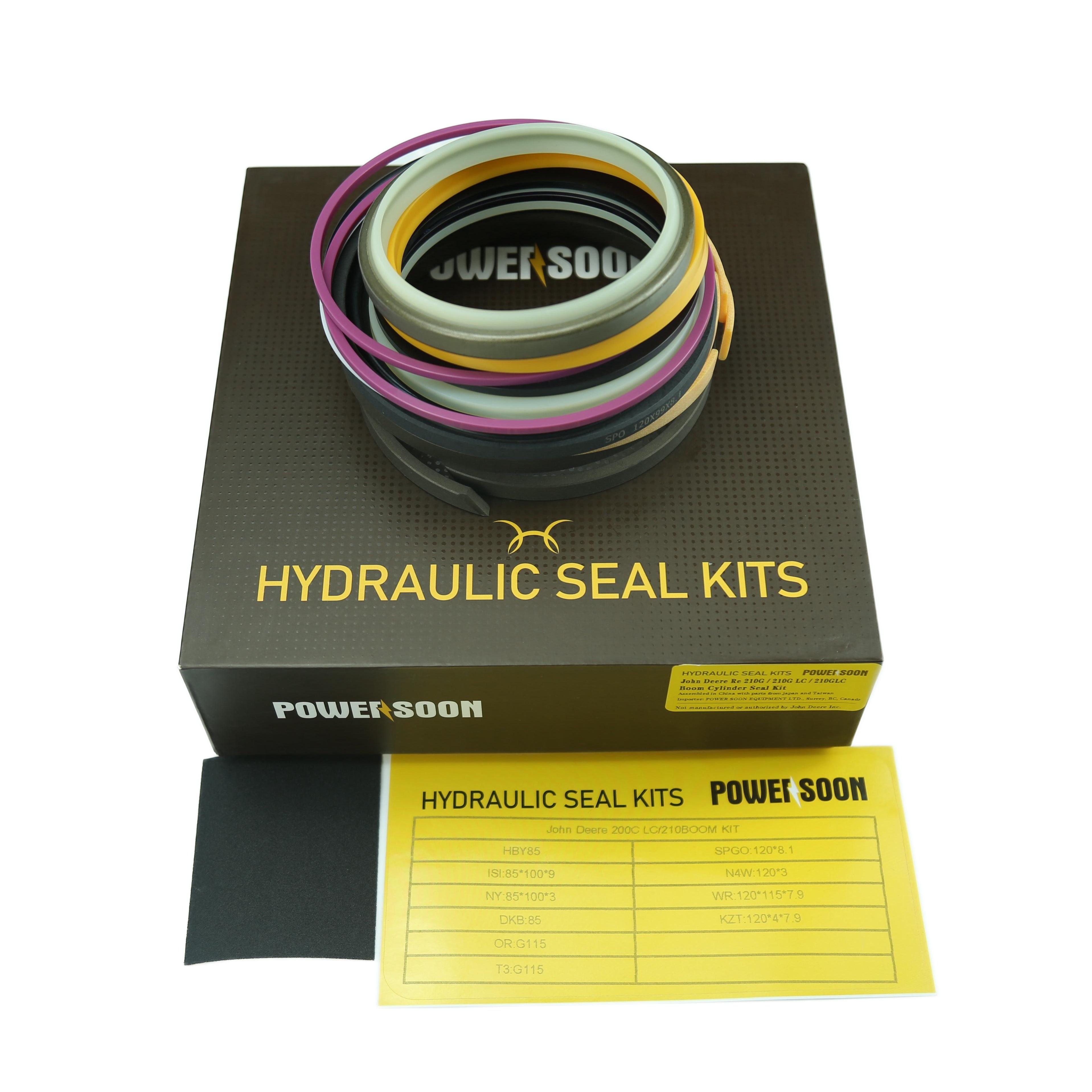 John Deere 210G/210GLC BOOM Cylinder Seal Kit