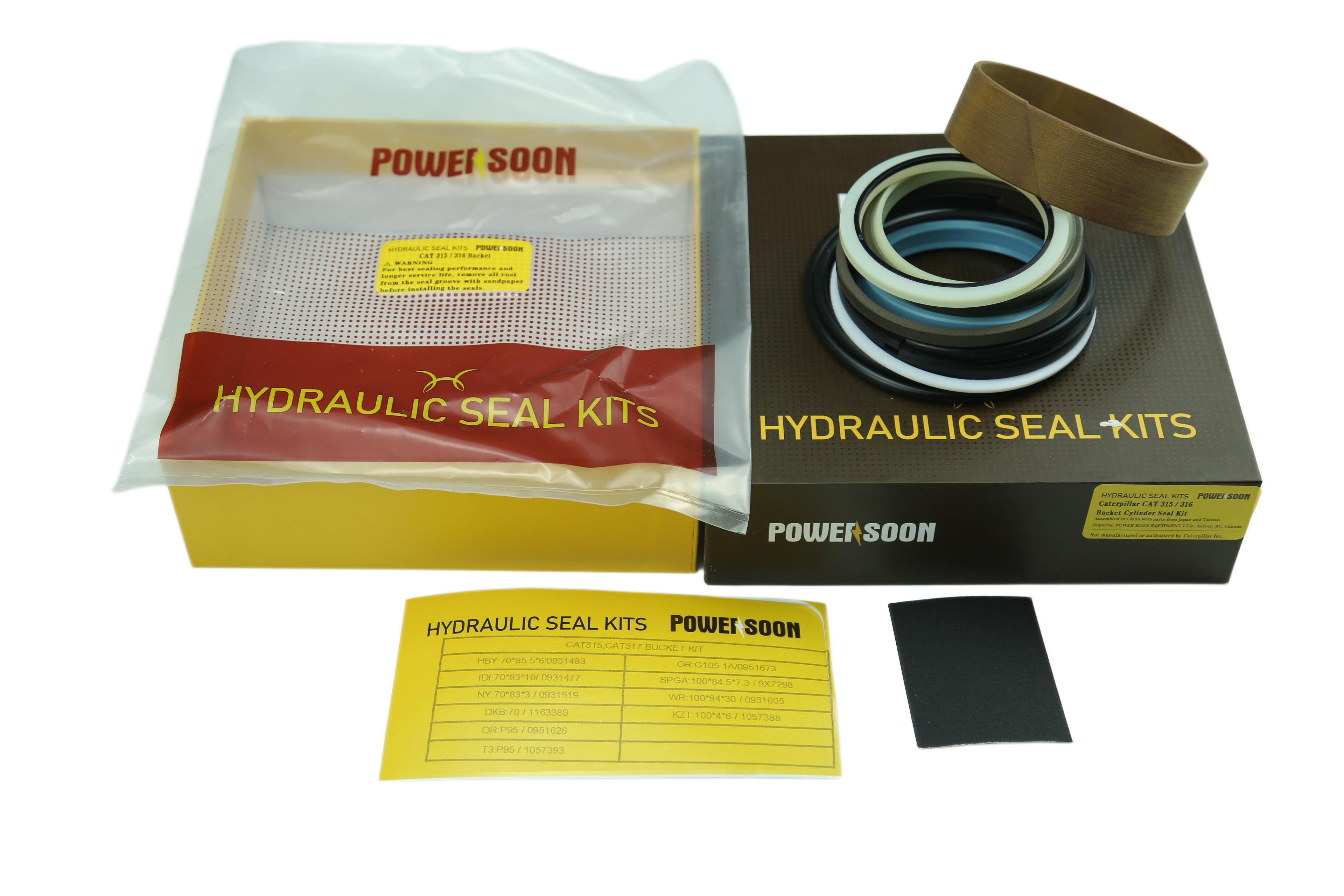CAT 315/316 BUCKET Cylinder Seal Kit