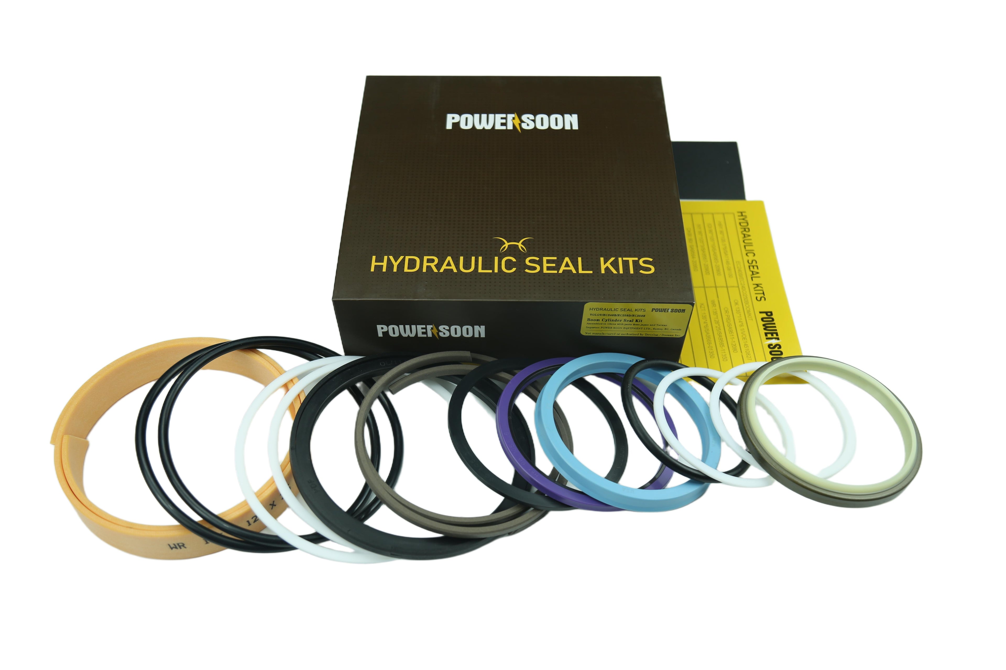 VOLVO EC240B/250D/250E BOOM Cylinder Seal Kit