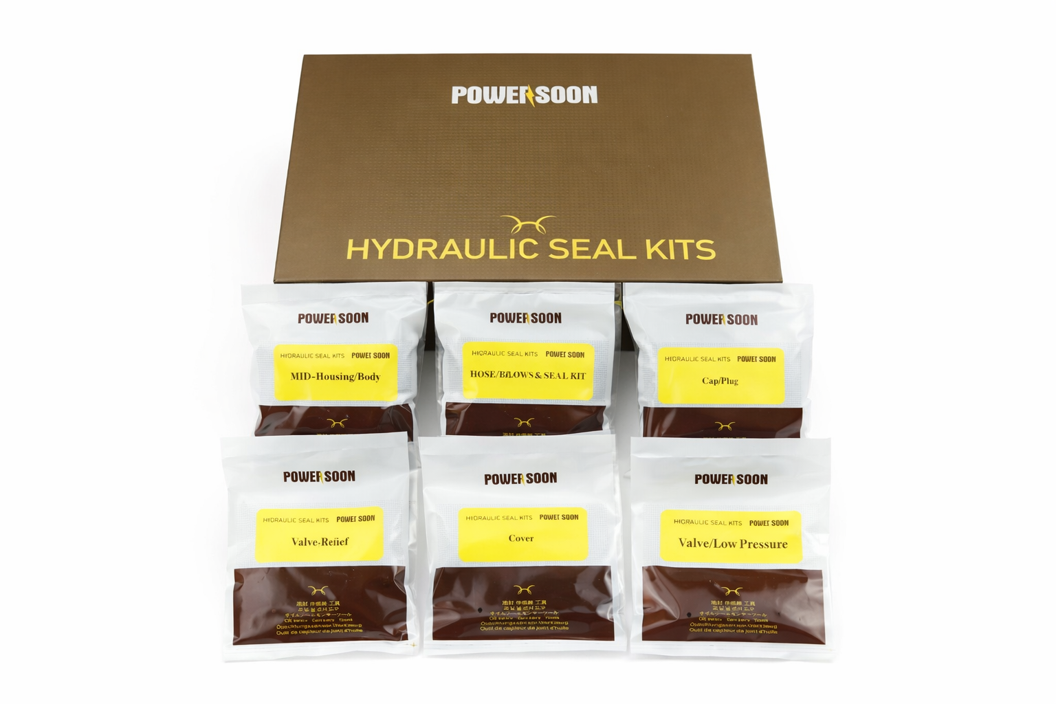 Komatsu PC60-7 Main Control Valve Seal Kit