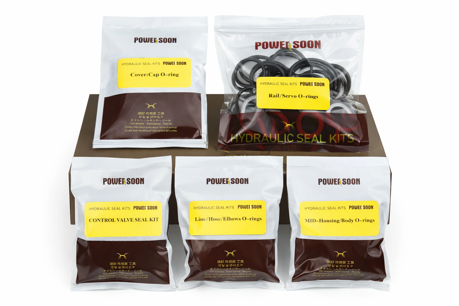 Volvo EC290B (Valve Model: UX32-18)Main Control Valve Seal Kit