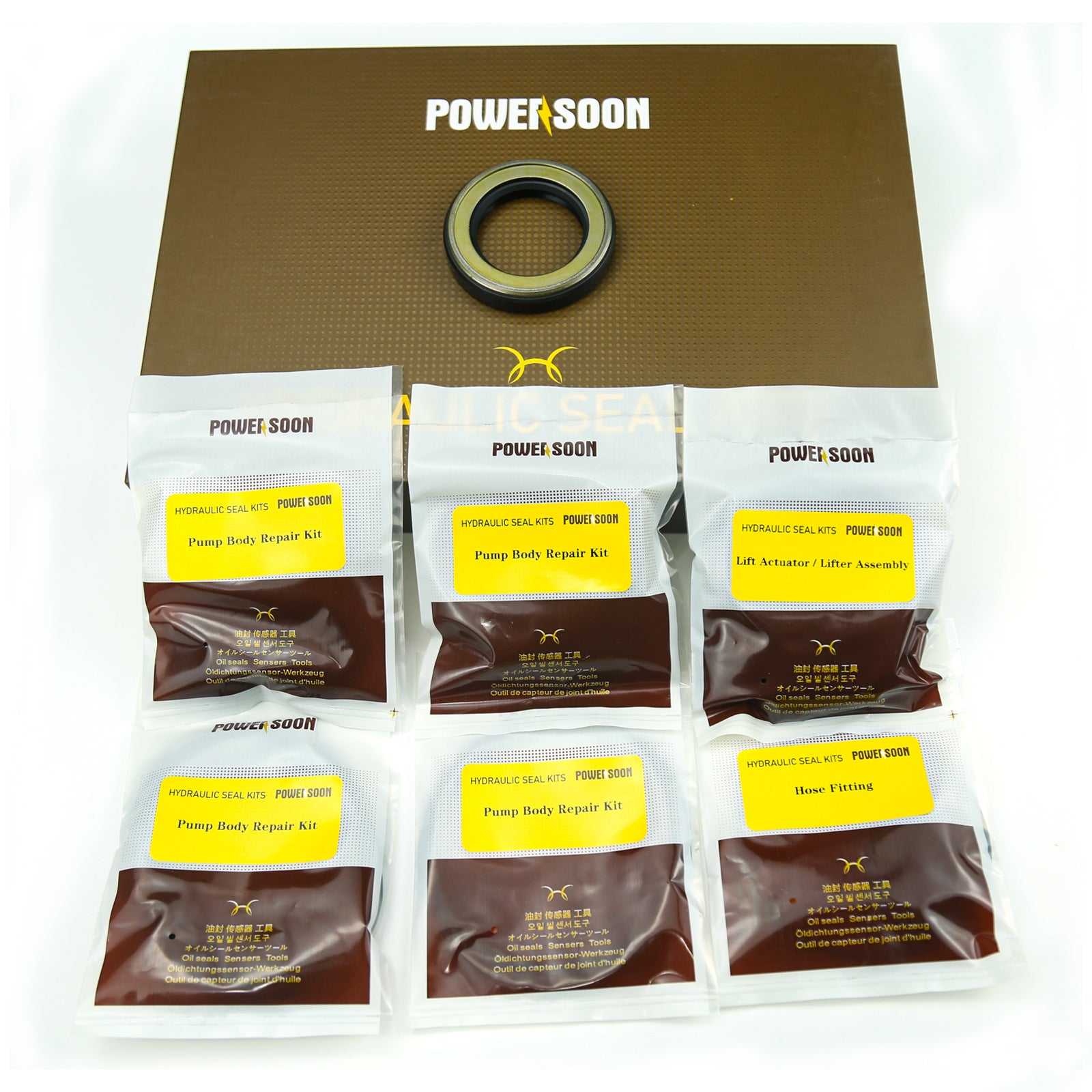 Kawasaki K3V112DT/2388 Hydraulic Pump Seal Kit