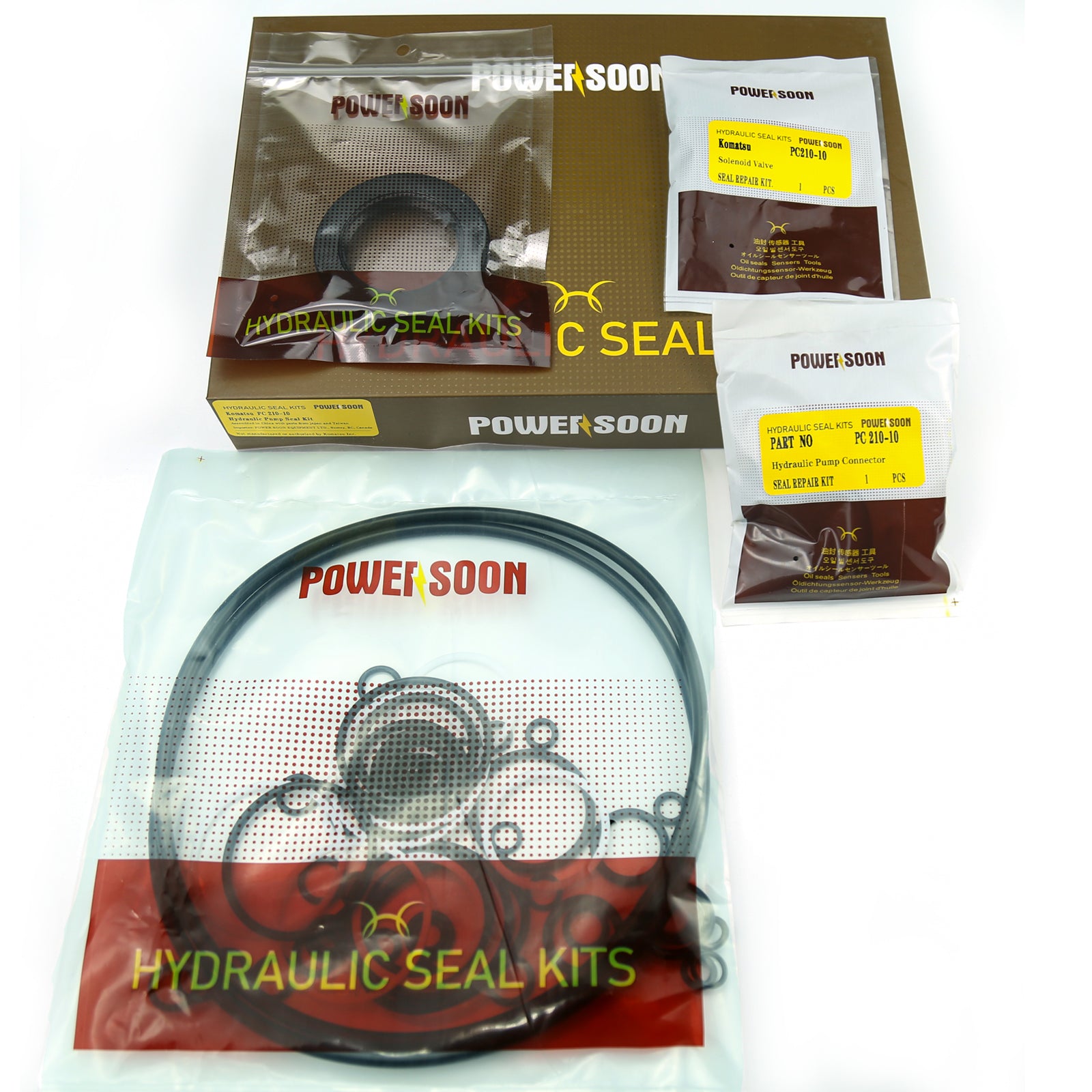 Komatsu PC210-10 Hydraulic Pump Seal Kit