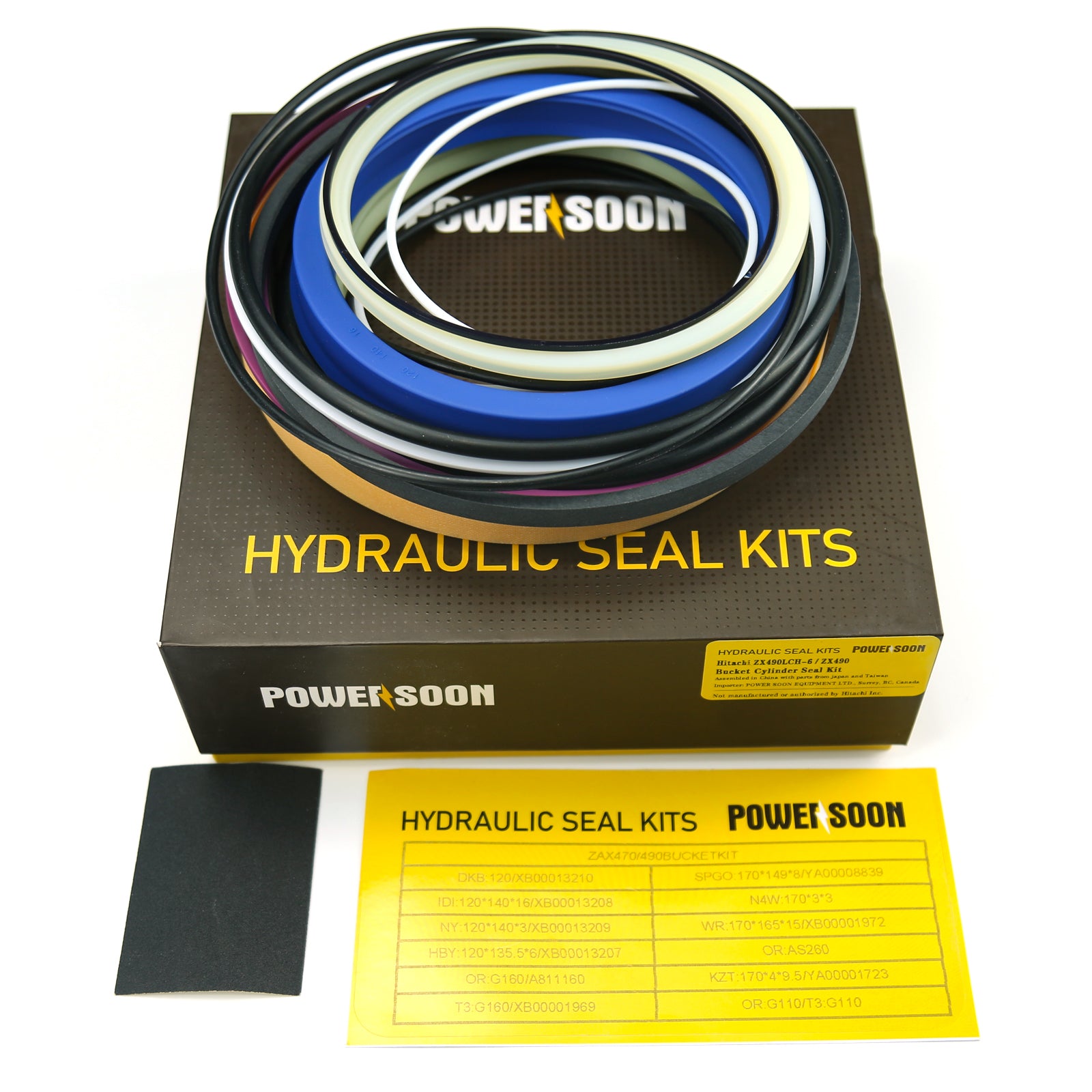 ZX 490LCH-6/490 BUCKET Cylinder Seal Kit