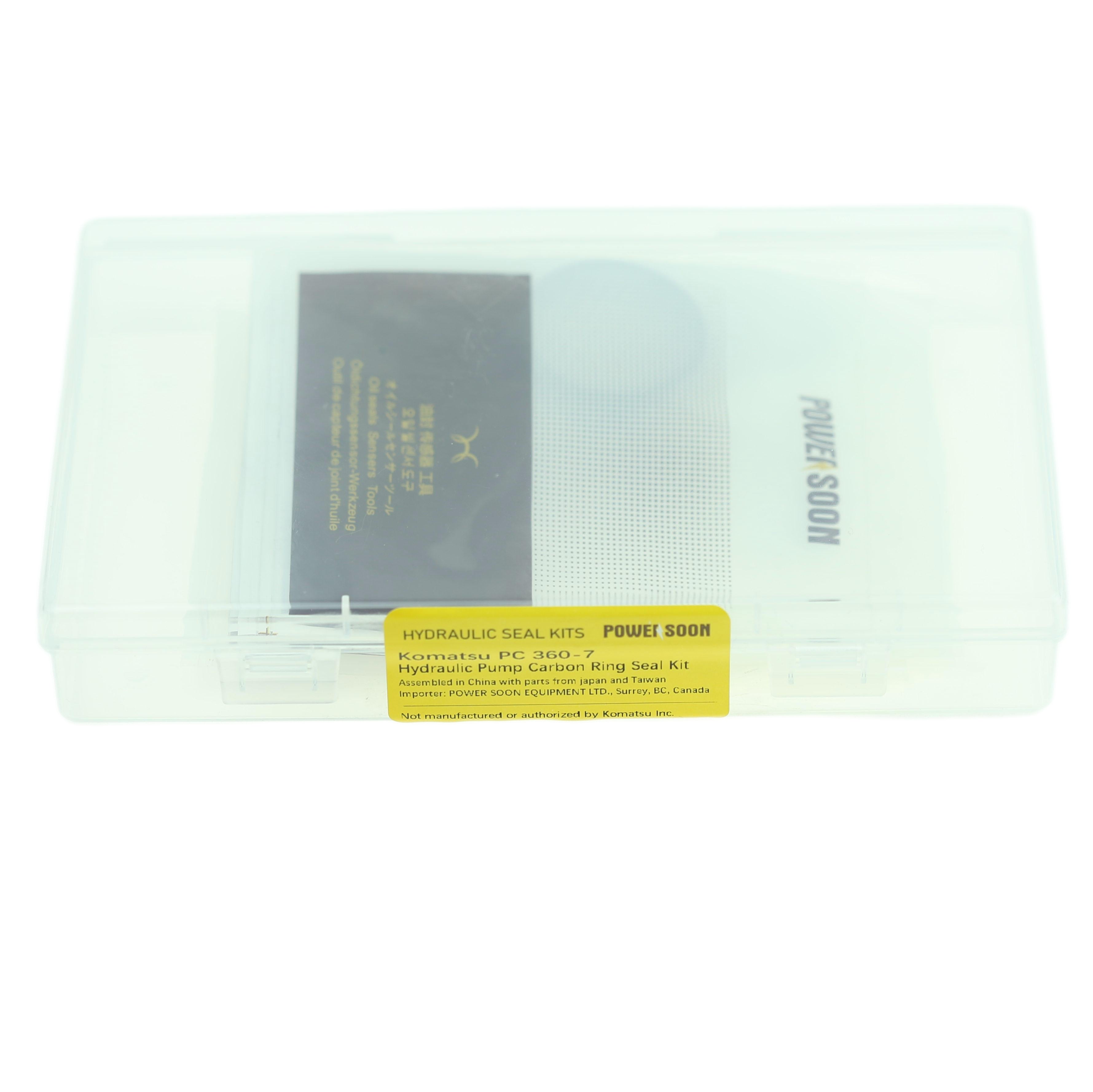 Komatsu PC360-7 Hydraulic Pump Carbon Ring Seal Kit