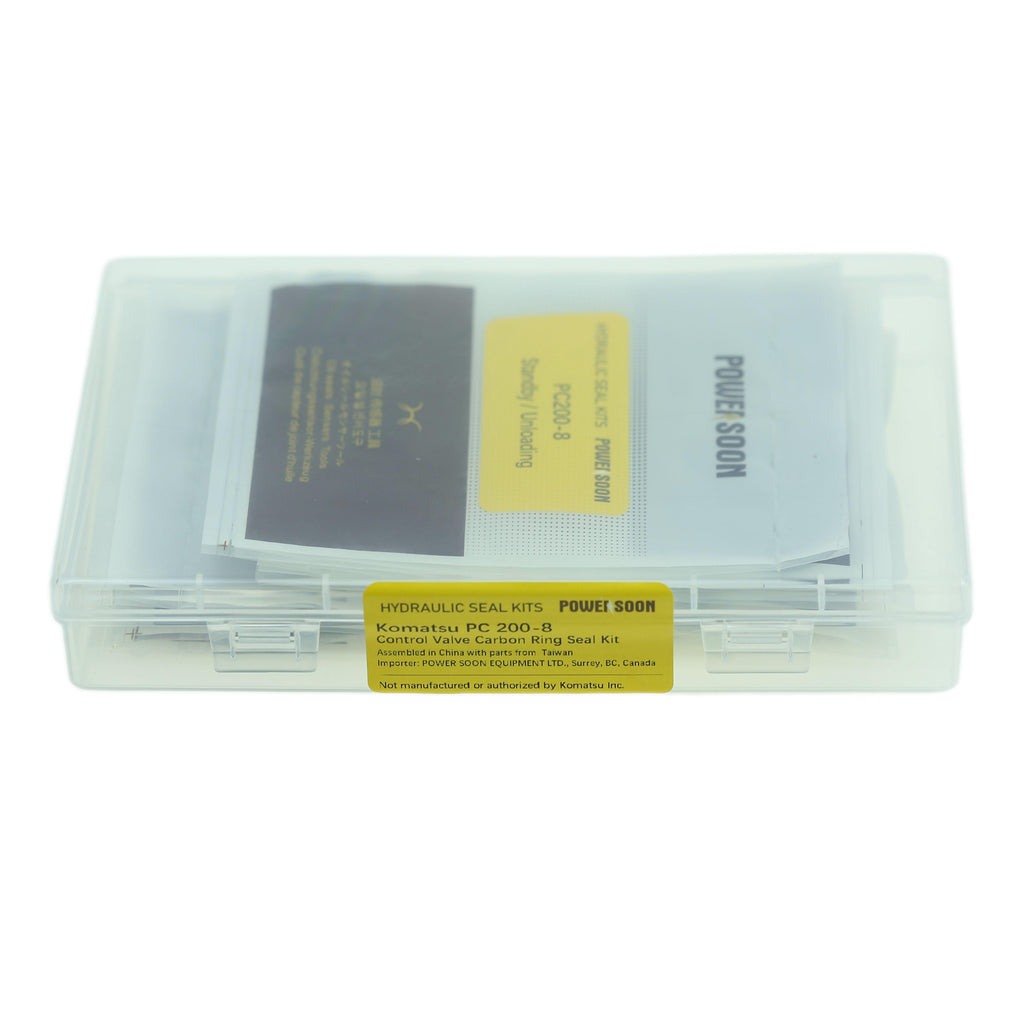 Komatsu PC200-8 Control Valve Carbon Ring Seal Kit