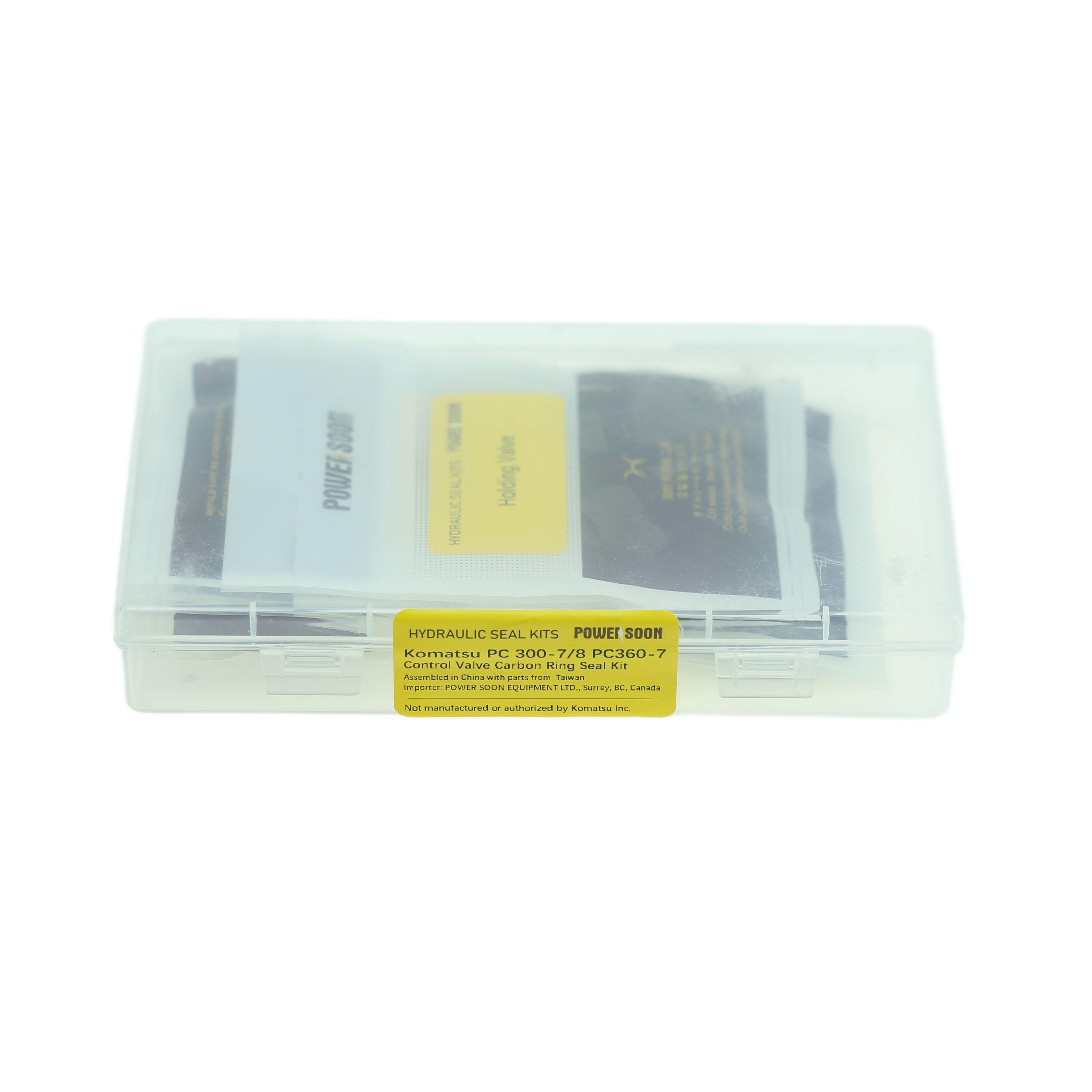 Komatsu PC300-7/8 & PC360-7 Hydraulic Pump Carbon Ring Seal Kit